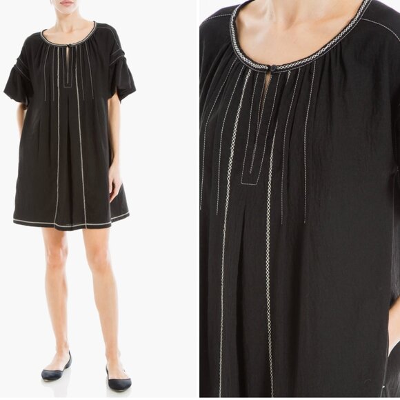 NWT! Max Studio Bubble Sleeve Mini Dress - Picture 10 of 10